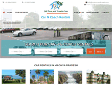 Tablet Screenshot of carncoachrentals.com